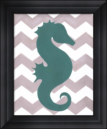 Framed Seahorse Print