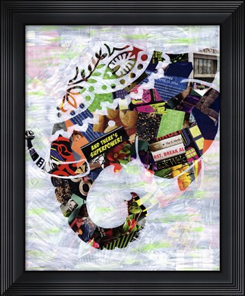 Framed Elephant Print