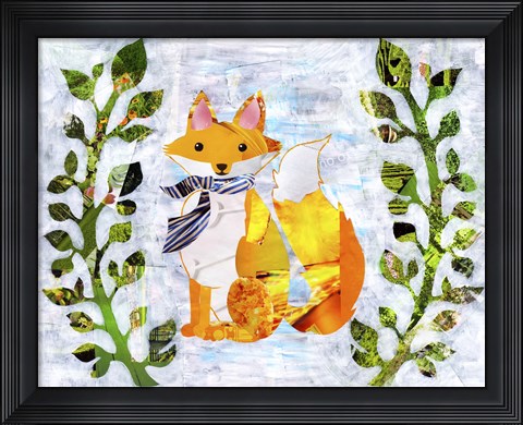 Framed Fox Print