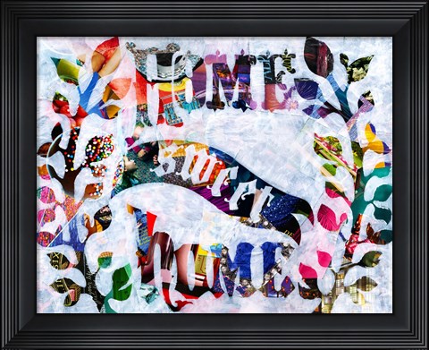Framed Home Sweet Home Print