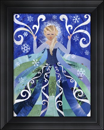 Framed Ice Queen Print