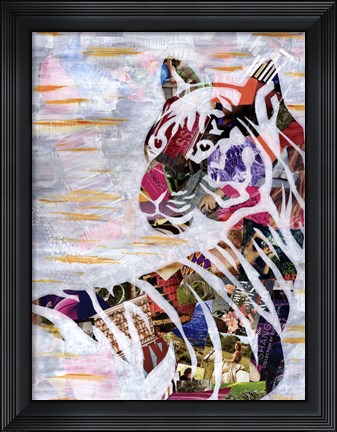 Framed Tiger Print