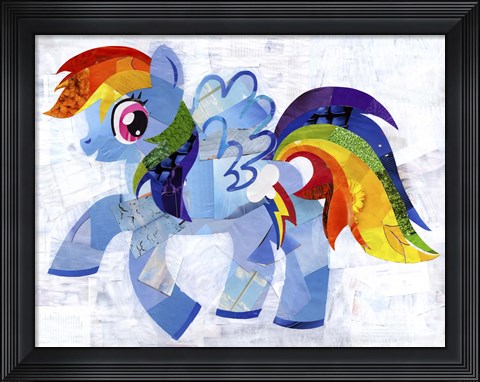 Framed Rainbow Print