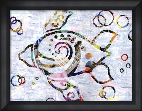 Framed Sea Turtle Print