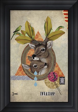 Framed Oh Deer Print