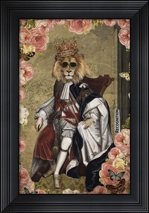Framed King Print