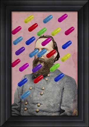 Framed Major Pill Print