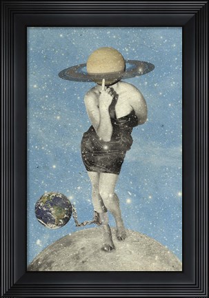 Framed Spacin&#39; Out Print