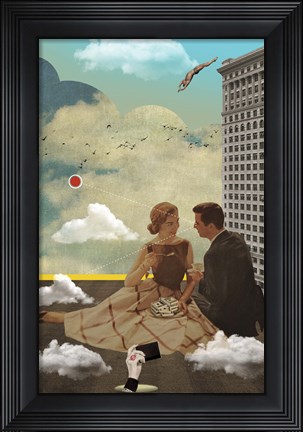 Framed All Eyes On Me Print