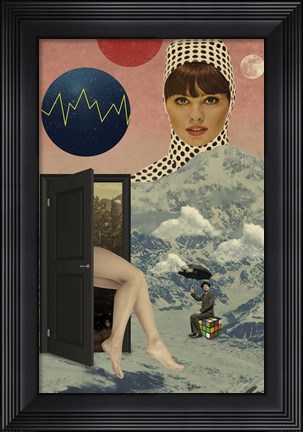 Framed Beyond The Unknown Print
