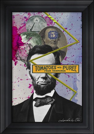 Framed Lincoln Print