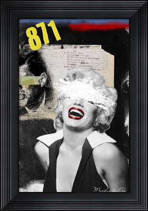 Framed Marilyn Print