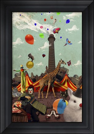 Framed Circus Print
