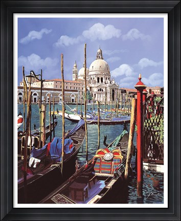 Framed Chiesa Della Salute Print