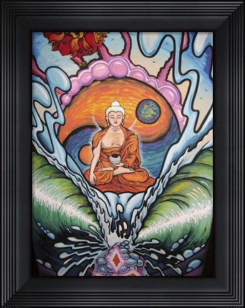 Framed Buddha Dream Print