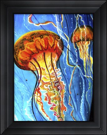 Framed Jellys Print