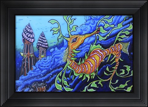 Framed Ms .Dragonese Print