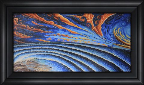 Framed Sunset Chill Print