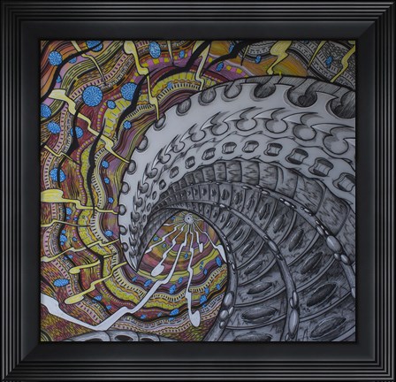 Framed Water Mechanics Print