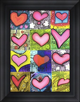 Framed Art Throb 8 Print