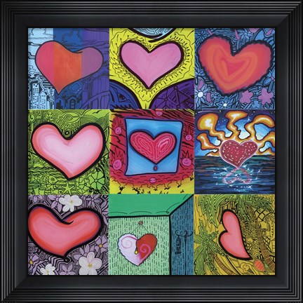 Framed Art Throb 9 Print