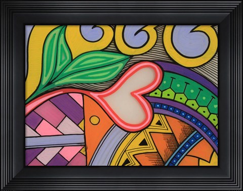 Framed Art Throb 3 Print