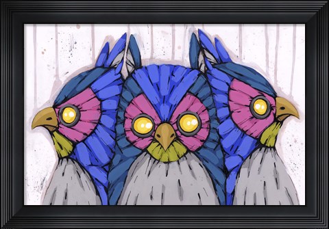 Framed We Look Out For Each Other Print