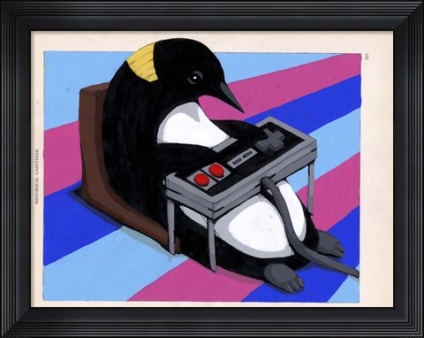 Framed Winter Indoors Print