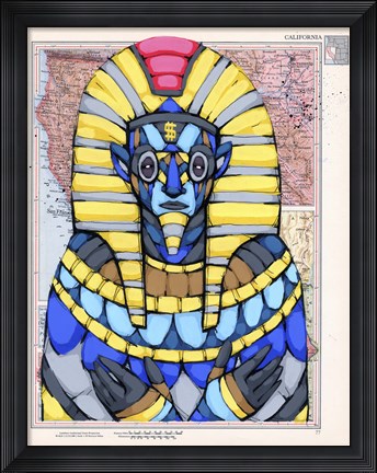 Framed American Pharaoh Print
