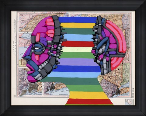 Framed Expanding Mind Print