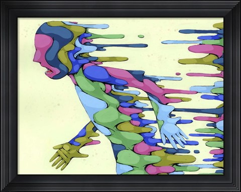 Framed Going Through It Print