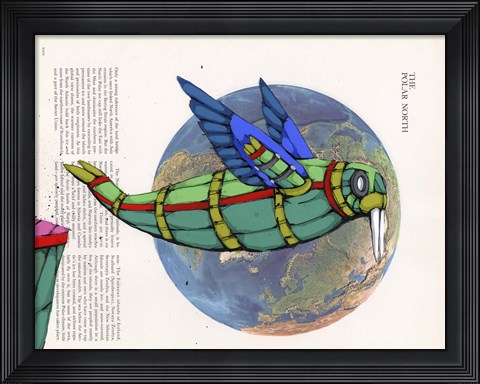 Framed Leap Of Faith Print