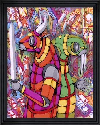 Framed Personality Differences Print