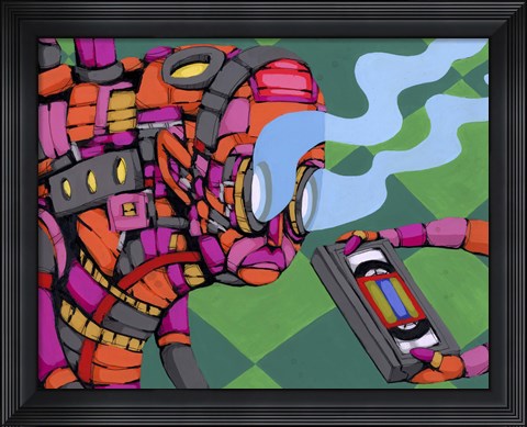 Framed Seen Too Much Print