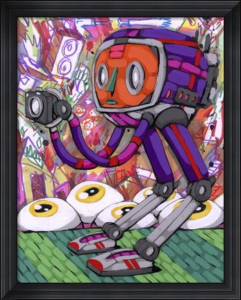 Framed Tourist Print