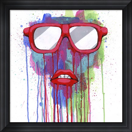 Framed Cant Hide The Feelin Print