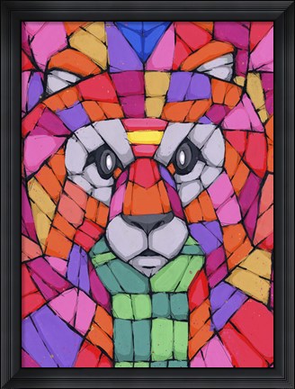 Framed Color Is My Prey Print