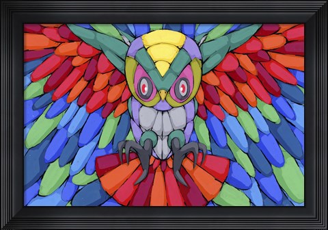 Framed Coming In-Fast Print