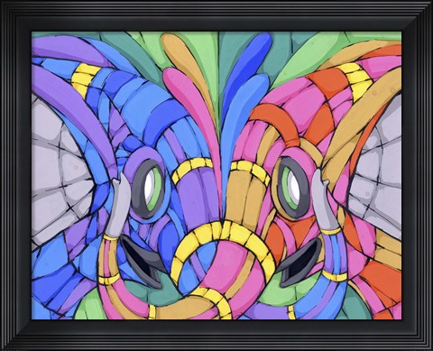 Framed Friends Print