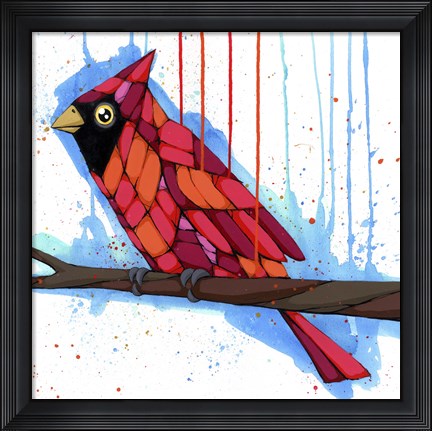 Framed Natural Redhead Print