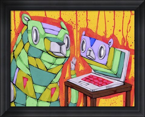 Framed Online Relationship Print