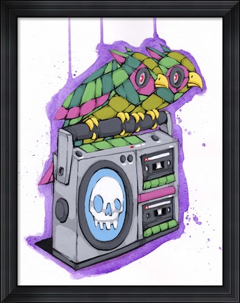 Framed Shared A Beat Print