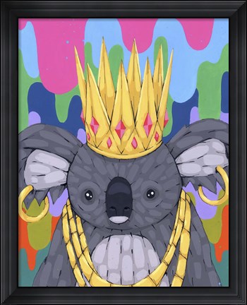 Framed Still On Top Print