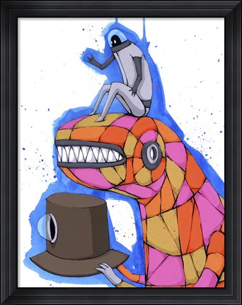 Framed Travel Conditions Print