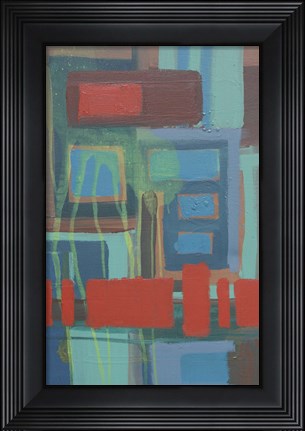 Framed Abstract 6 Print
