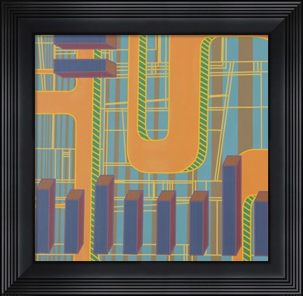 Framed Abstract 9 Print