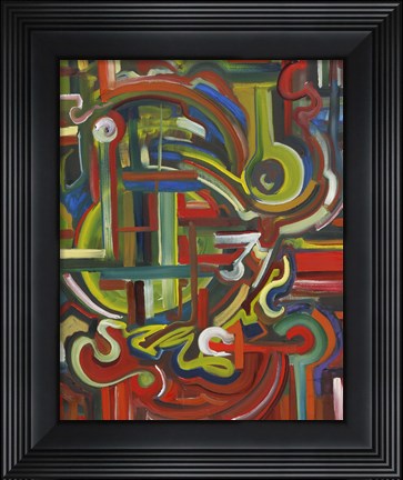 Framed Abstract 17 Print