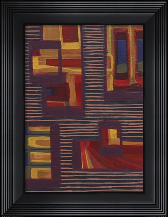 Framed Abstract 18 Print