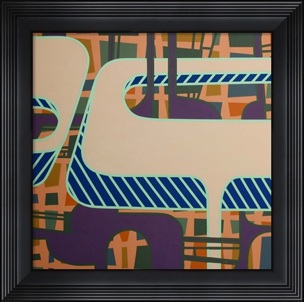 Framed Lines Project 47 Print