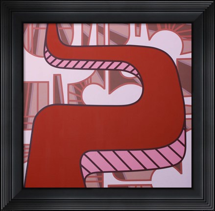 Framed Lines Project 48 Print